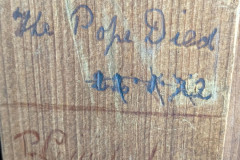 graffiti-noting-the-death-of-Pope-Benedict-XV